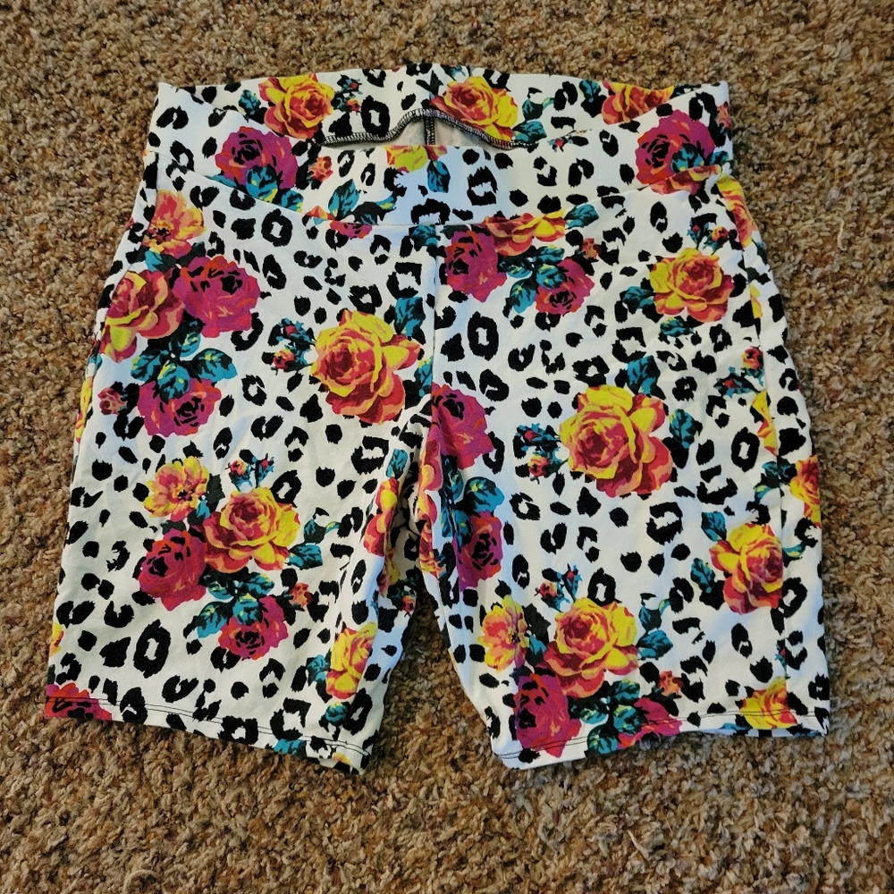 Torrid x Betsy Biker shorts